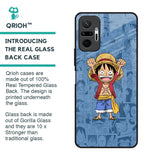 Chubby Anime Glass Case for Redmi Note 10 Pro