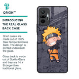 Orange Chubby Glass Case for Redmi Note 10 Pro