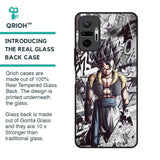 Dragon Anime Art Glass Case for Redmi Note 10 Pro