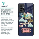 Tour The World Glass Case For Redmi Note 10 Pro