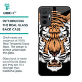 Angry Tiger Glass Case For Redmi Note 10 Pro