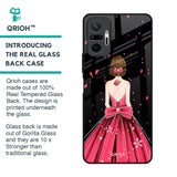 Fashion Princess Glass Case for Redmi Note 10 Pro