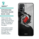 Japanese Art Glass Case for Redmi Note 10 Pro
