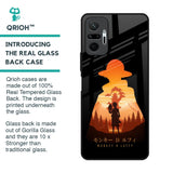 Luffy One Piece Glass Case for Redmi Note 10 Pro