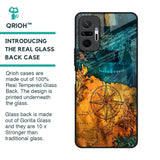 Architecture Map Glass Case for Redmi Note 10 Pro