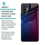 Mix Gradient Shade Glass Case For Redmi Note 10 Pro