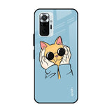 Adorable Cute Kitty Mi Redmi Note 10 Pro Glass Cases & Covers Online