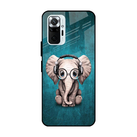 Adorable Baby Elephant Mi Redmi Note 10 Pro Glass Cases & Covers Online