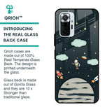 Astronaut Dream Glass Case For Mi Redmi Note 10 Pro
