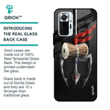 Power Of Lord Glass Case For Mi Redmi Note 10 Pro