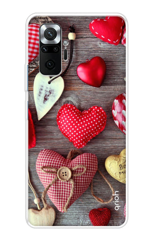 Valentine Hearts Redmi Note 10 Pro Back Cover