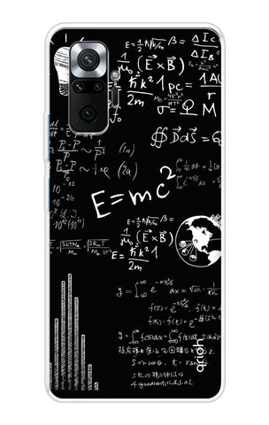 Equation Doodle Redmi Note 10 Pro Back Cover
