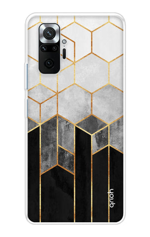 Hexagonal Pattern Redmi Note 10 Pro Back Cover