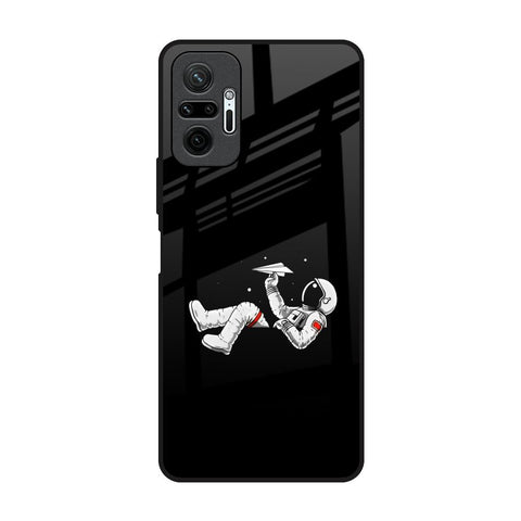 Space Traveller Redmi Note 10 Pro Max Glass Back Cover Online