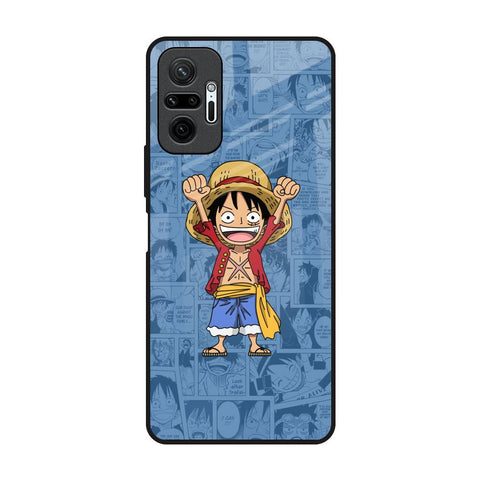 Chubby Anime Redmi Note 10 Pro Max Glass Back Cover Online