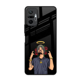 Punjabi Singer Poster Redmi Note 10 Pro Max Glass Back Cover Online