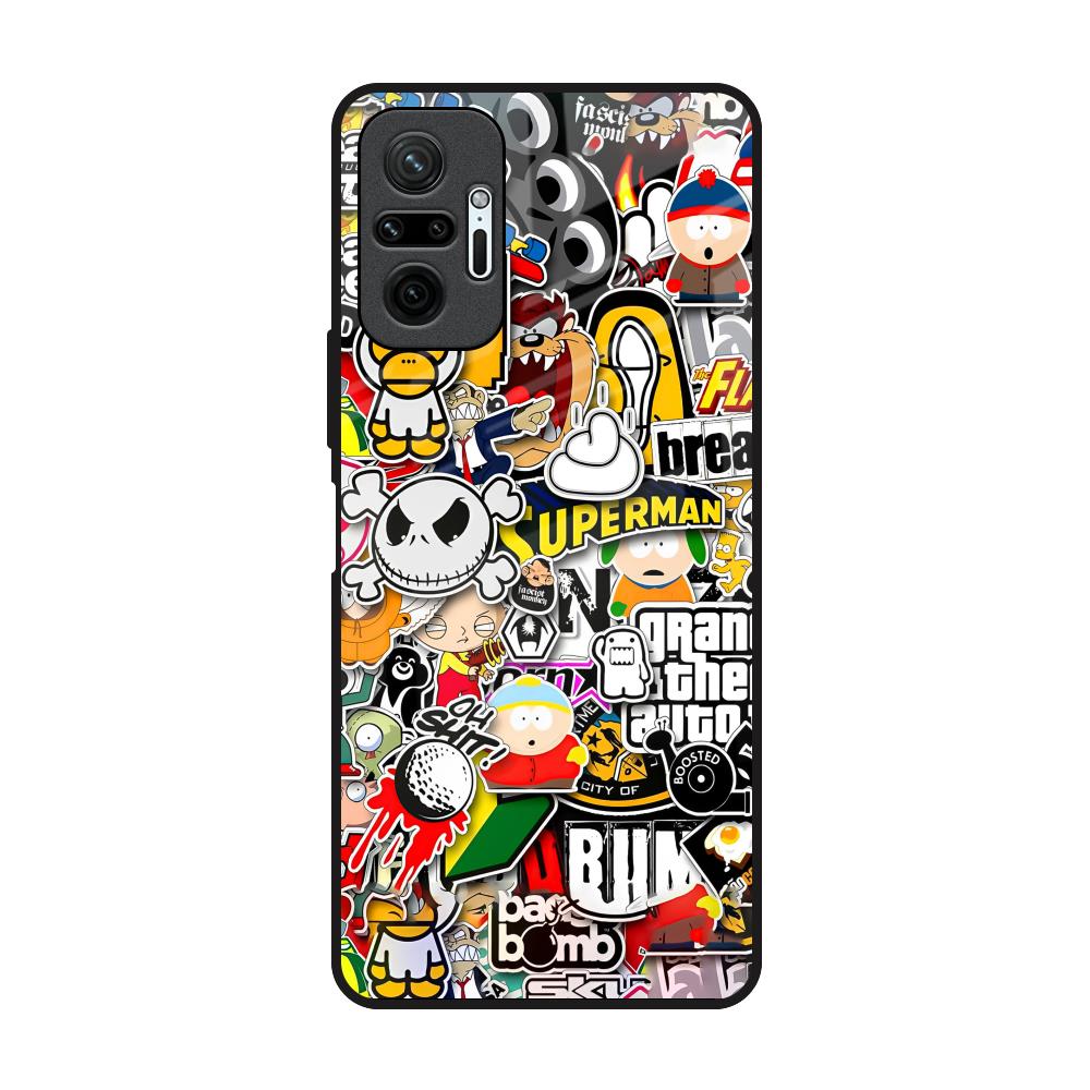Boosted Redmi Note 10 Pro Max Glass Back Cover Online