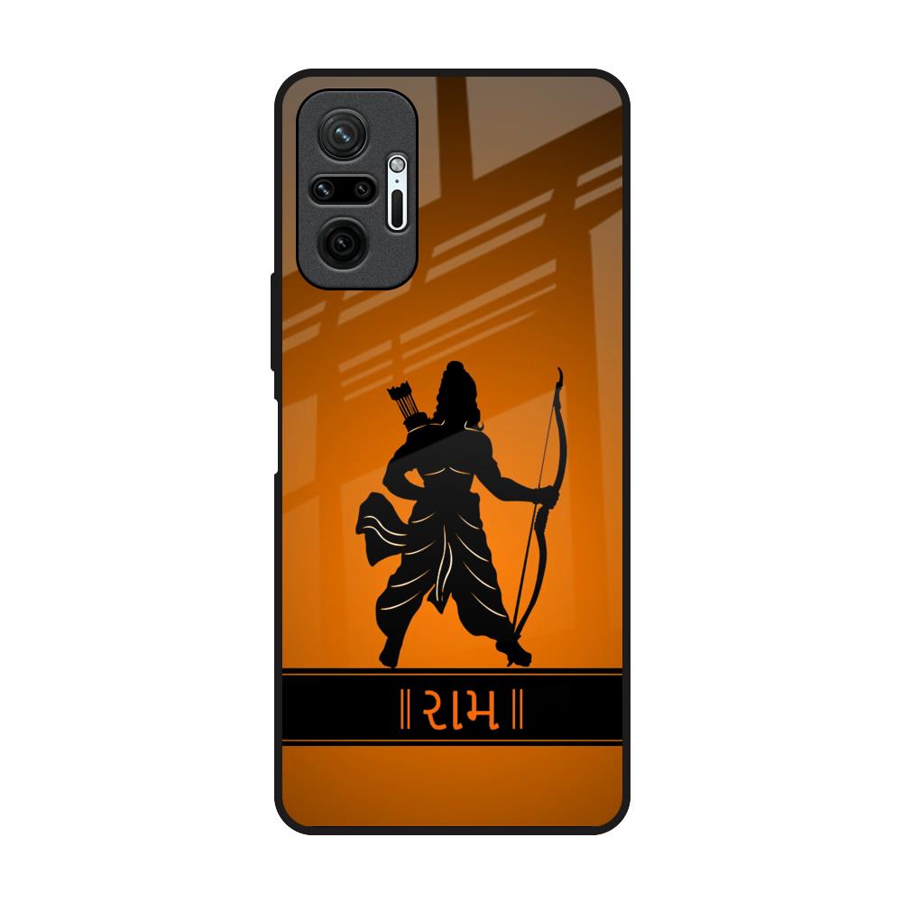 Halo Rama Redmi Note 10 Pro Max Glass Back Cover Online