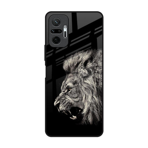 Brave Lion Redmi Note 10 Pro Max Glass Back Cover Online