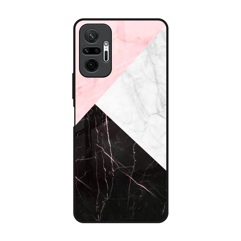 Marble Collage Art Redmi Note 10 Pro Max Glass Back Cover Online