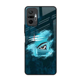 Power Of Trinetra Redmi Note 10 Pro Max Glass Back Cover Online