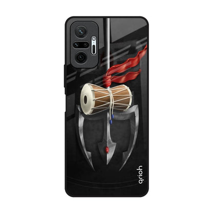Power Of Lord Redmi Note 10 Pro Max Glass Back Cover Online