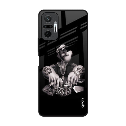 Gambling Problem Redmi Note 10 Pro Max Glass Back Cover Online
