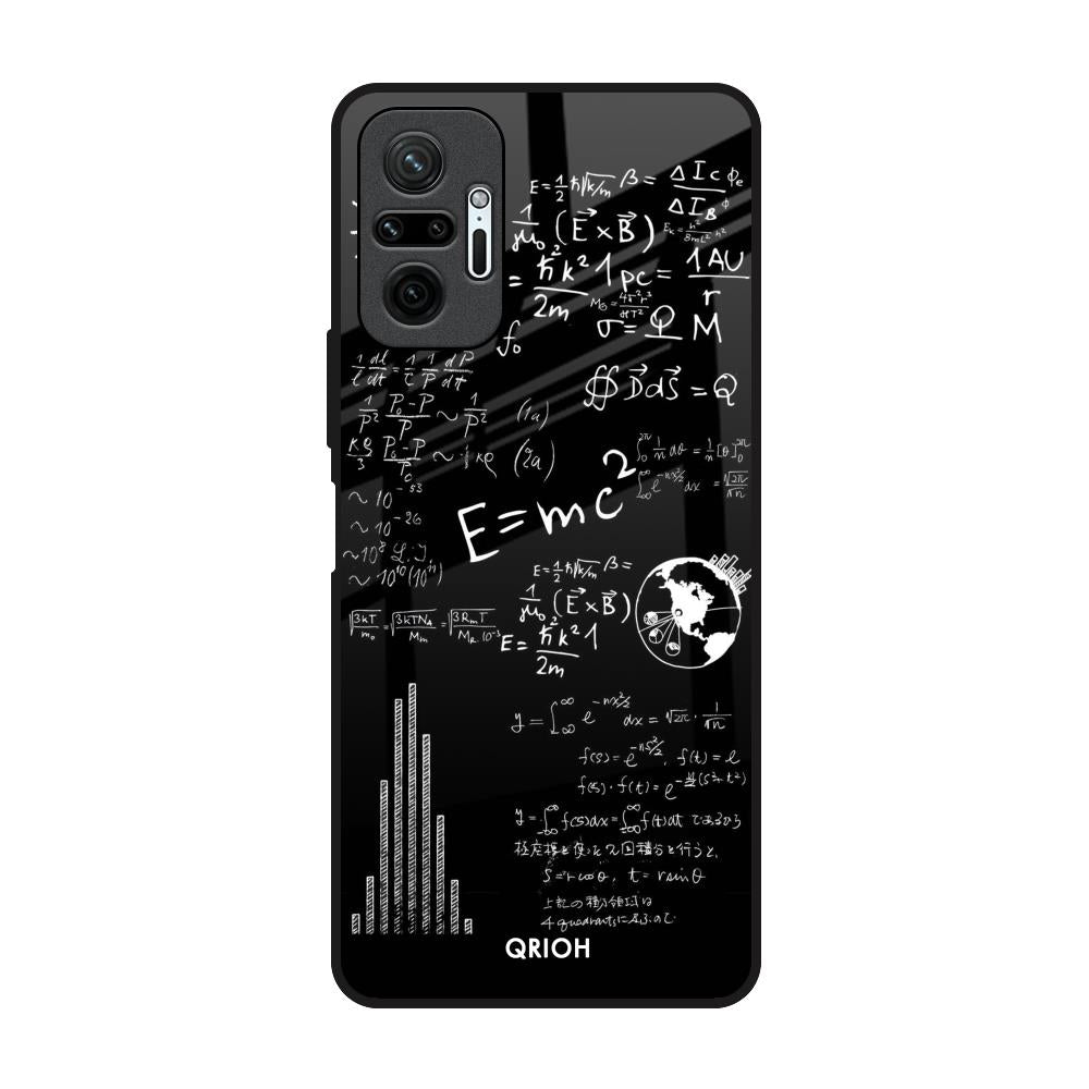 Funny Math Redmi Note 10 Pro Max Glass Back Cover Online
