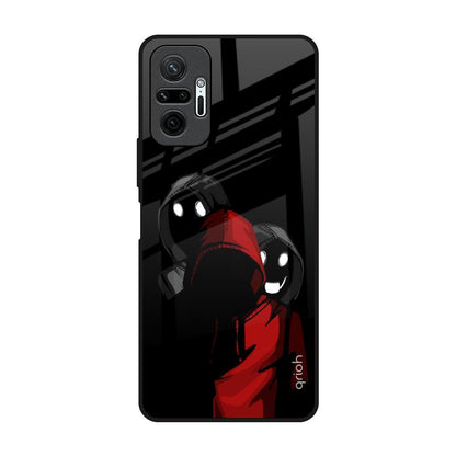 Shadow Character Redmi Note 10 Pro Max Glass Back Cover Online