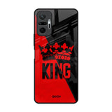 I Am A King Redmi Note 10 Pro Max Glass Back Cover Online