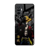 Dark Luffy Redmi Note 10 Pro Max Glass Back Cover Online