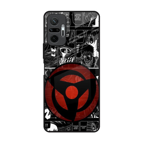 Sharingan Redmi Note 10 Pro Max Glass Back Cover Online