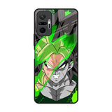 Anime Green Splash Redmi Note 10 Pro Max Glass Back Cover Online