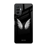 White Angel Wings Redmi Note 10 Pro Max Glass Back Cover Online