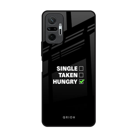 Hungry Redmi Note 10 Pro Max Glass Back Cover Online
