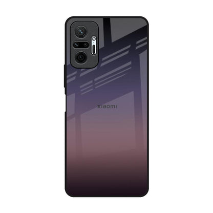 Grey Ombre Redmi Note 10 Pro Max Glass Back Cover Online