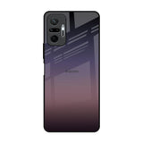 Grey Ombre Redmi Note 10 Pro Max Glass Back Cover Online