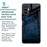 Dark Blue Grunge Glass Case for Redmi Note 10 Pro Max