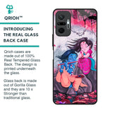 Radha Krishna Art Glass Case for Redmi Note 10 Pro Max