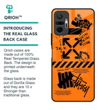 Anti Social Club Glass Case for Redmi Note 10 Pro Max