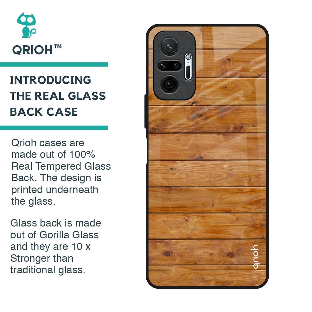 Timberwood Glass Case for Redmi Note 10 Pro Max
