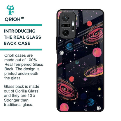 Galaxy In Dream Glass Case For Redmi Note 10 Pro Max