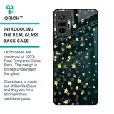 Dazzling Stars Glass Case For Redmi Note 10 Pro Max