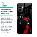 Shadow Character Glass Case for Redmi Note 10 Pro Max