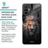 Devil Lion Glass Case for Redmi Note 10 Pro Max