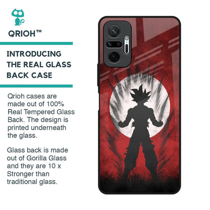 Japanese Animated Glass Case for Redmi Note 10 Pro Max
