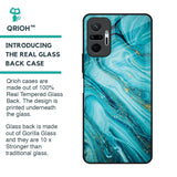 Ocean Marble Glass Case for Redmi Note 10 Pro Max