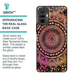 Floral Mandala Glass Case for Redmi Note 10 Pro Max