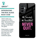 Be Focused Glass Case for Redmi Note 10 Pro Max