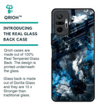 Cloudy Dust Glass Case for Redmi Note 10 Pro Max